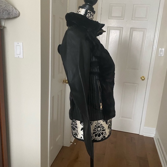 Guess faux fur/leather jacket - Picture 4 of 5